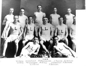 1911 Lawrence High School track team