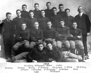 1916 Lawrence High School football team