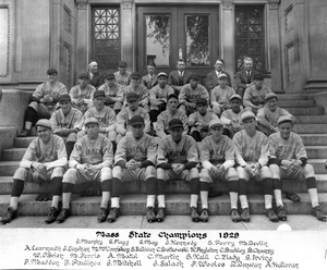 1929 Lawrence High School baseball team
