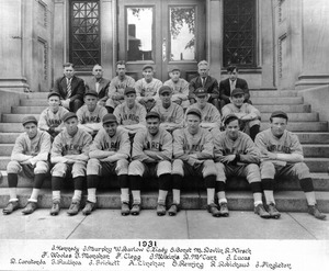 1931 Lawrence High School baseball team