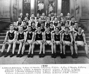 1933 Lawrence High School track team