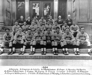 1934 Lawrence High School baseball team