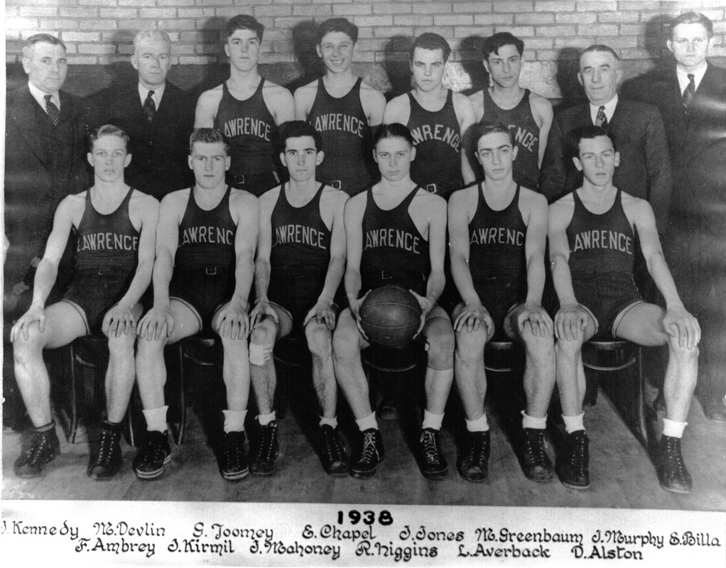 1938 Lawrence High School basketball team - Digital Commonwealth