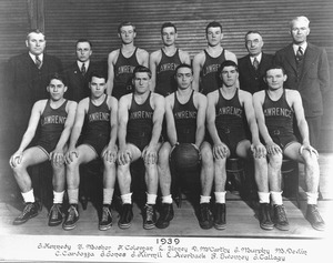 1939 Lawrence High School basketball team