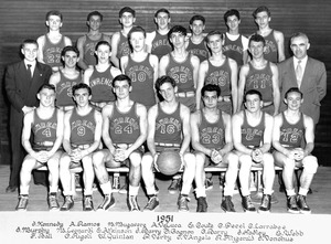 1951 Lawrence High School basketball team
