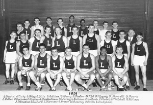 1951 Lawrence High School track team