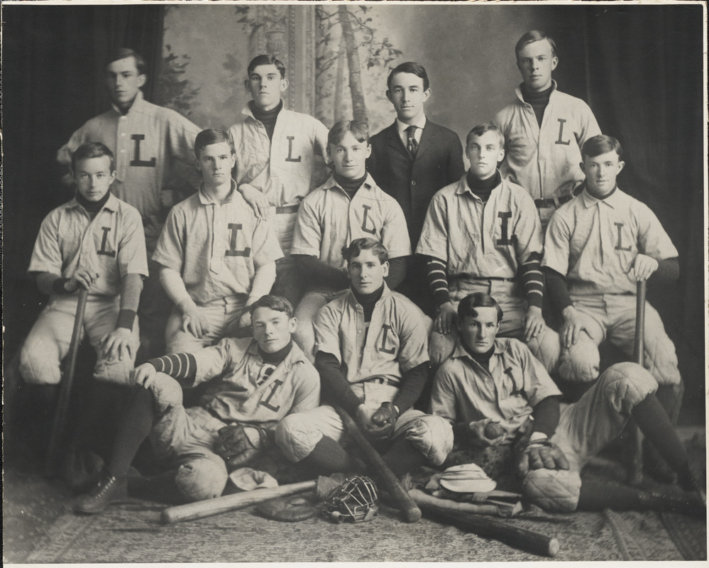 1906 Lawrence High School baseball team - Digital Commonwealth