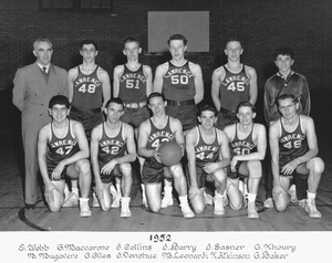 1952 Lawrence High School basketball team