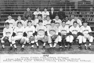 1953 Lawrence High School baseball team