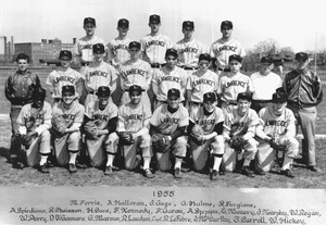 1955 Lawrence High School baseball team