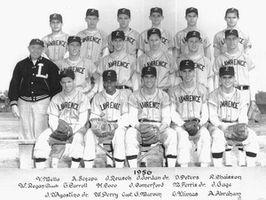 1956 Lawrence High School baseball team