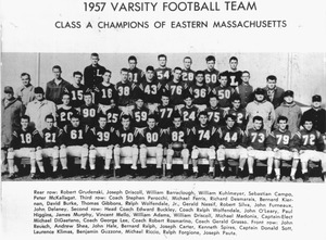 1957 Lawrence High School varsity football team