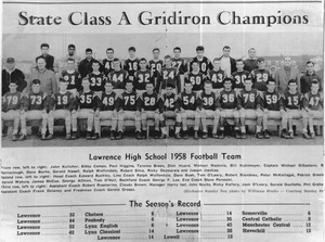 1958 Lawrence High School football team