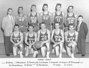 1959-60 Lawrence High School basketball team