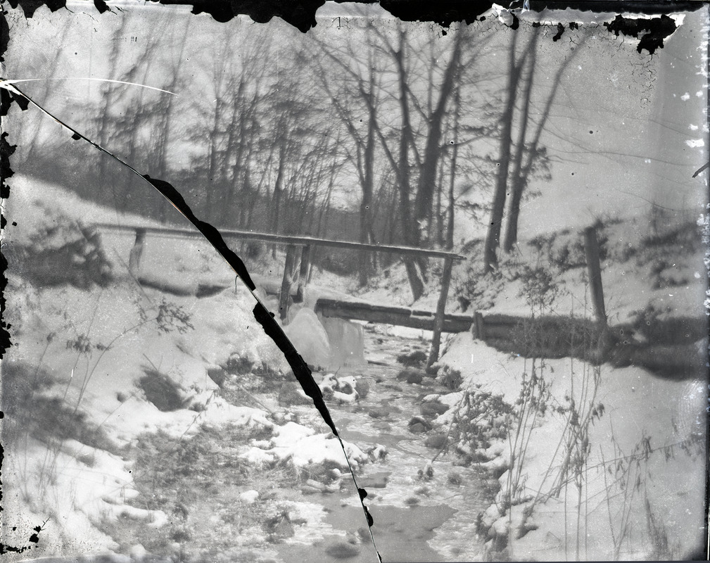 Bridge in "blizzard Feb. 1898"