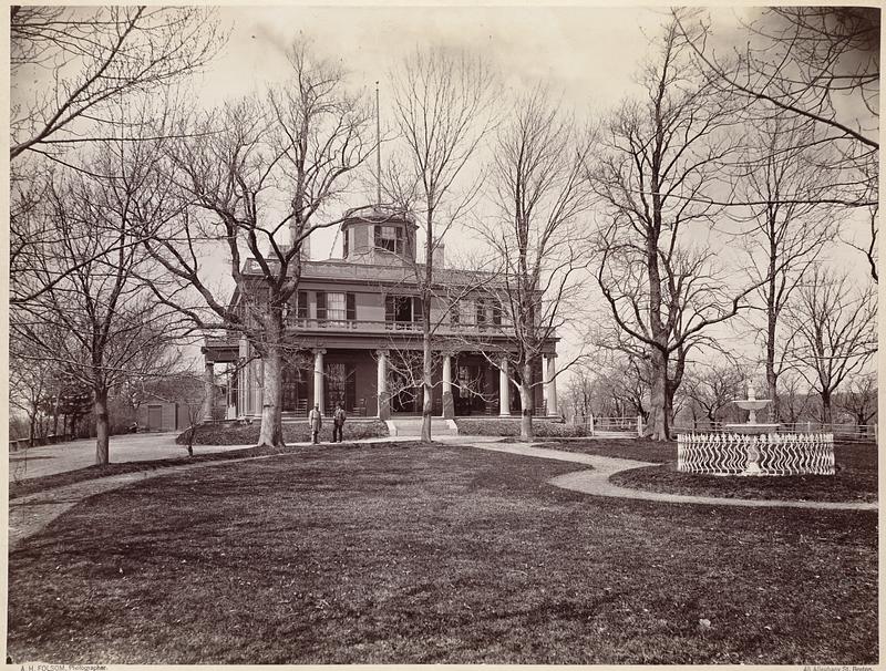 Houses Old Gleason House, Blue Hill Ave., Dorchester Digital