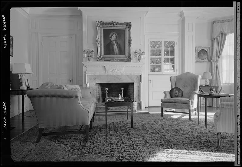 George B. Parker House, Salem, interior