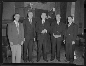 Limbert and Doggett with other SC men