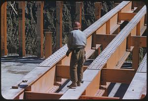 Men working on bridge