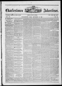 Charlestown Advertiser, September 16, 1865