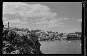 Marblehead's picturesque harbor in summer and winter, Marblehead