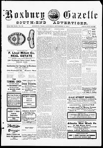 Roxbury Gazette and South End Advertiser, September 09, 1911