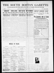 South Boston Gazette, February 15, 1908