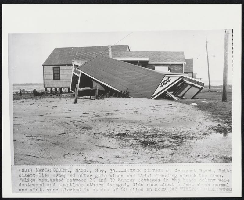 Mattapoisett, Mass. Summer Cottage at Crescent Beach. Mattaoisett