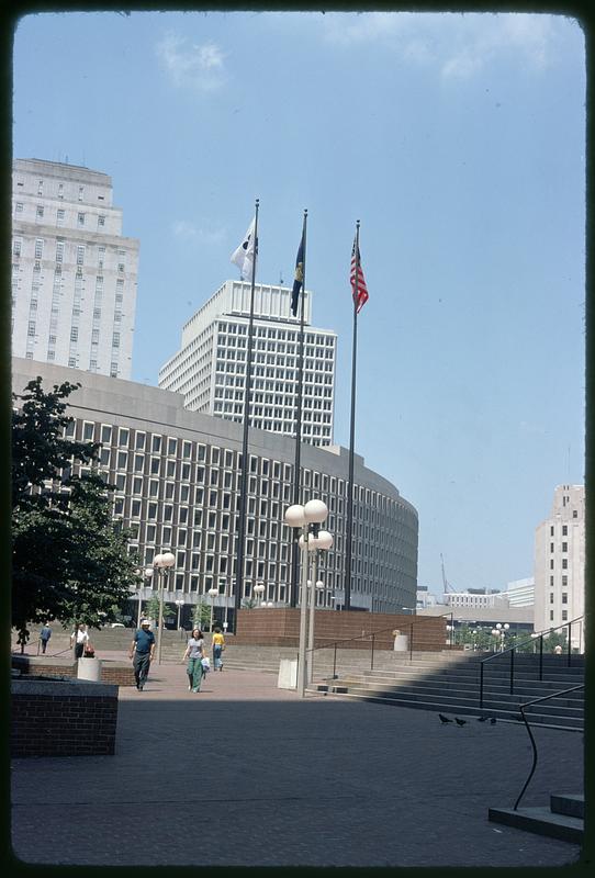 Boston City Hall plaza