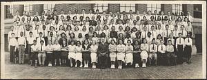 Graduating class, 1936, Webster School