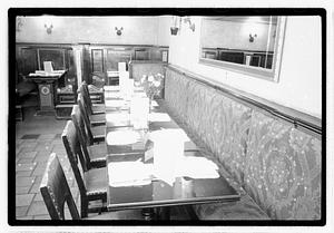 Empty restaurant