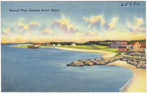 General view, Popham Beach, Maine