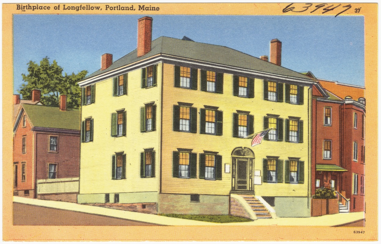 Birthplace of Longfellow, Portland, Maine