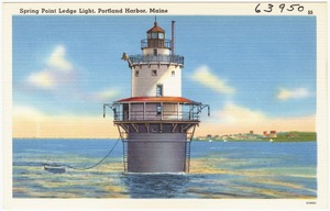 Spring Point Ledge Light, Portland Harbor, Maine