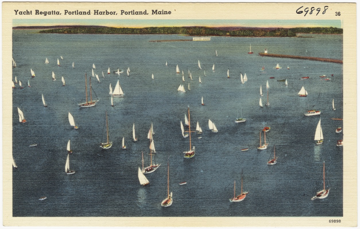 Yacht Regatta, Portland Harbor, Portland, Maine