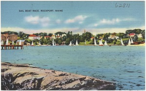 Sail Boat Race, Rockport, Maine