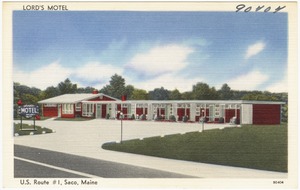 Lord's Motel, U.S. Route #1, Saco, Maine