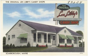 The Original Len Libby's Candy Shops, Scarborough, Maine
