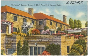 "Skylands", Summer Home of Edsel Ford, Seal Harbor, Maine