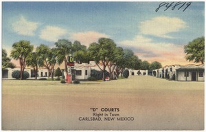"D" Courts, right in town, Carlsbad, New Mexico