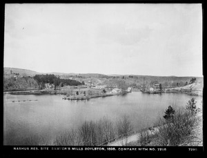 Wachusett Department, Nashua Reservoir site, Sawyer's Mills (compare with No. 7296), Boylston, Mass., Apr.-May 1897