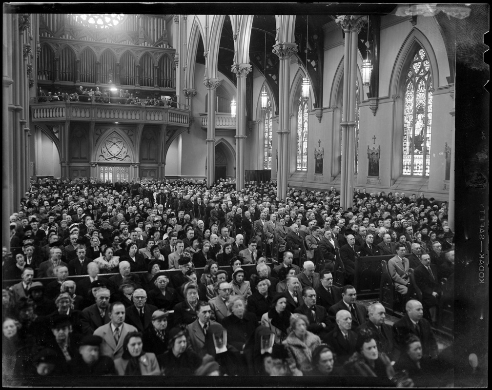 Funeral for Mary and Leo Curley