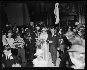 Mary Curley's wedding