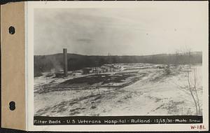 Filter Beds, U.S. Veterans' Hospital, Rutland, Mass., Dec. 15, 1930