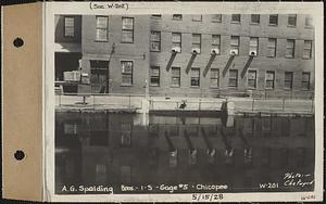 A.G. Spalding Brothers Co., 1-S, Gage #5, Chicopee, Mass., May 15, 1928