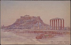 Vue d'Acropole - Athènes