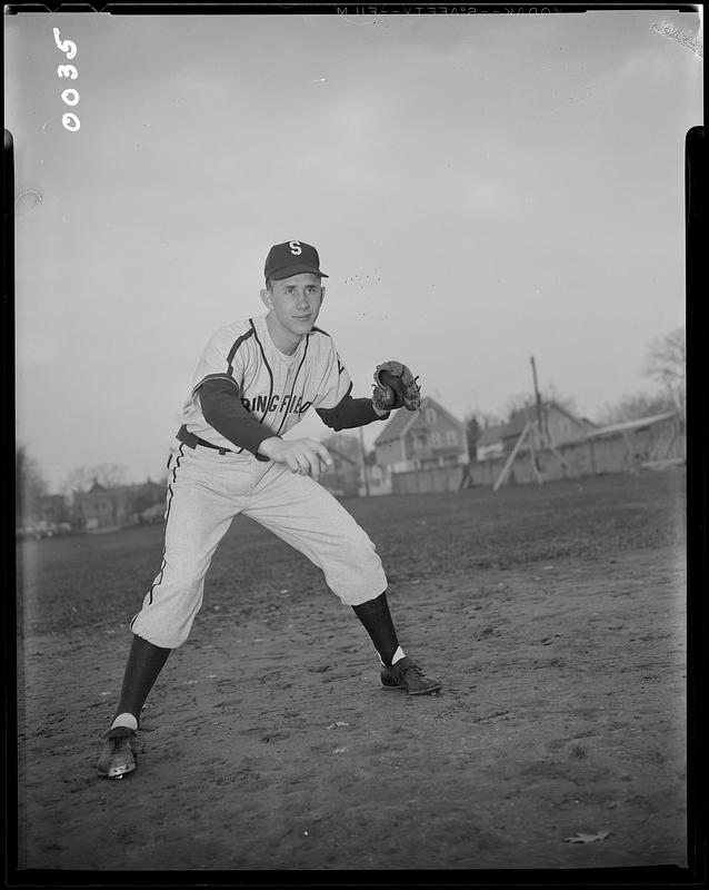 Springfield College baseball player