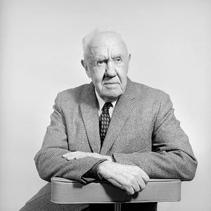 Photographer Arthur Packard, studio portrait