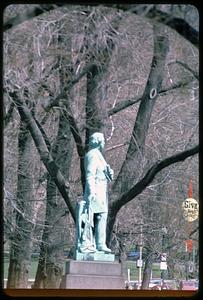 Charles Sumner statue, Public Garden, Boston