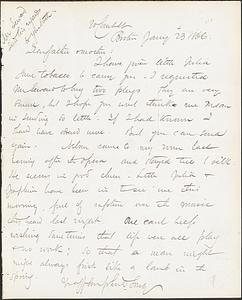 Letter from John D. Long to Zadoc Long and Julia D. Long, January 23, 1866